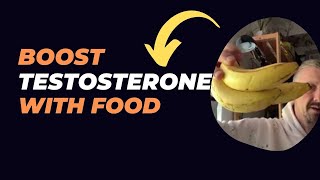 How to increase Testosterone with food / boost #testosterone naturally