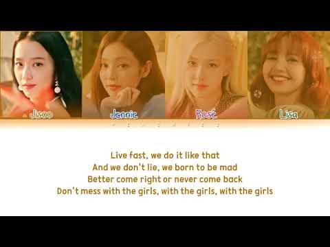 BLACKPINK THE GIRLS Lyrics (Color Coded Lyrics)
