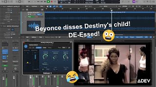 Destiny&#39;s Child Parody | De-Esser Mixing | Logic Pro x