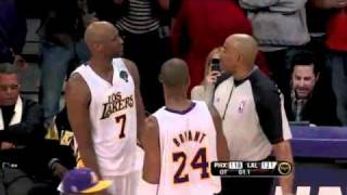 Lakers vs. Suns Triple Overtime Highlights on 3/22/2011