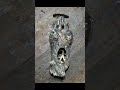 Raw Casting. Single Photo. ''Closing the Dragon Book'' Gauntlet #art #artist #handmade #jewelry