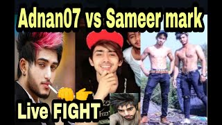 Adnan07 Vs Sameer Mark Fight Mr Faisu Team07 Sameer Mark And Team 07Interview