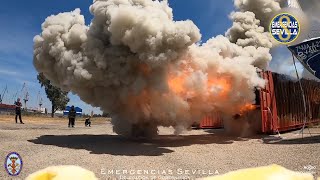 Simulador de Backdraft (Efecto explosión de humos)