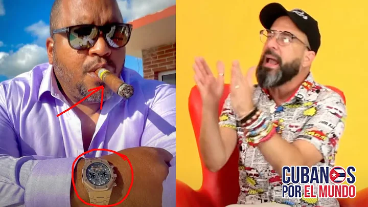 Lujosa vida del artista castrista Michel Mirabal q...