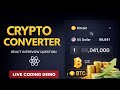 React JS Crypto Converter | React Interview Questions | Machine Coding