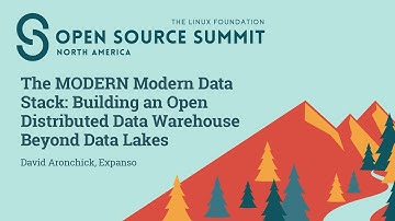 The MODERN Modern Data Stack: Building an Open Distributed Data Warehouse Beyond... David Aronchick