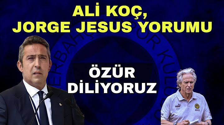 Ali Koç , Maç Sonu Kritik Açıklaması Fenerbahçe 0 - 3 Galatasaray