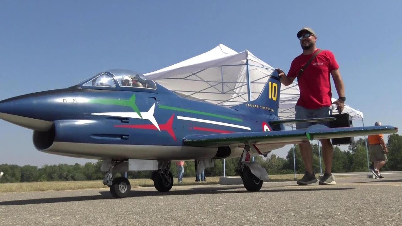 RC Jet Fiat G91 Scale RC Turbine Model Jet JWM Italy YouTube
