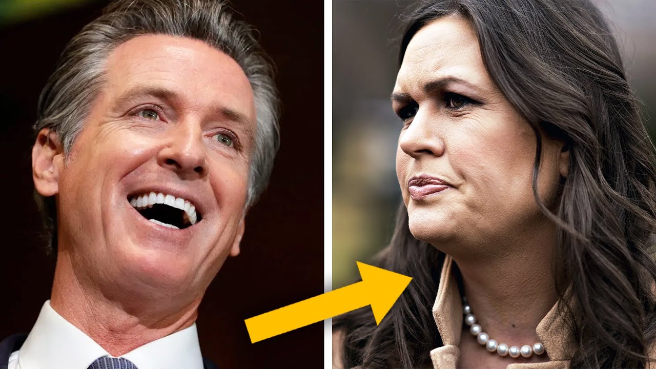 Gavin Newsom BRUTALIZES Arkansas Governor, TOTAL COLLAPSE