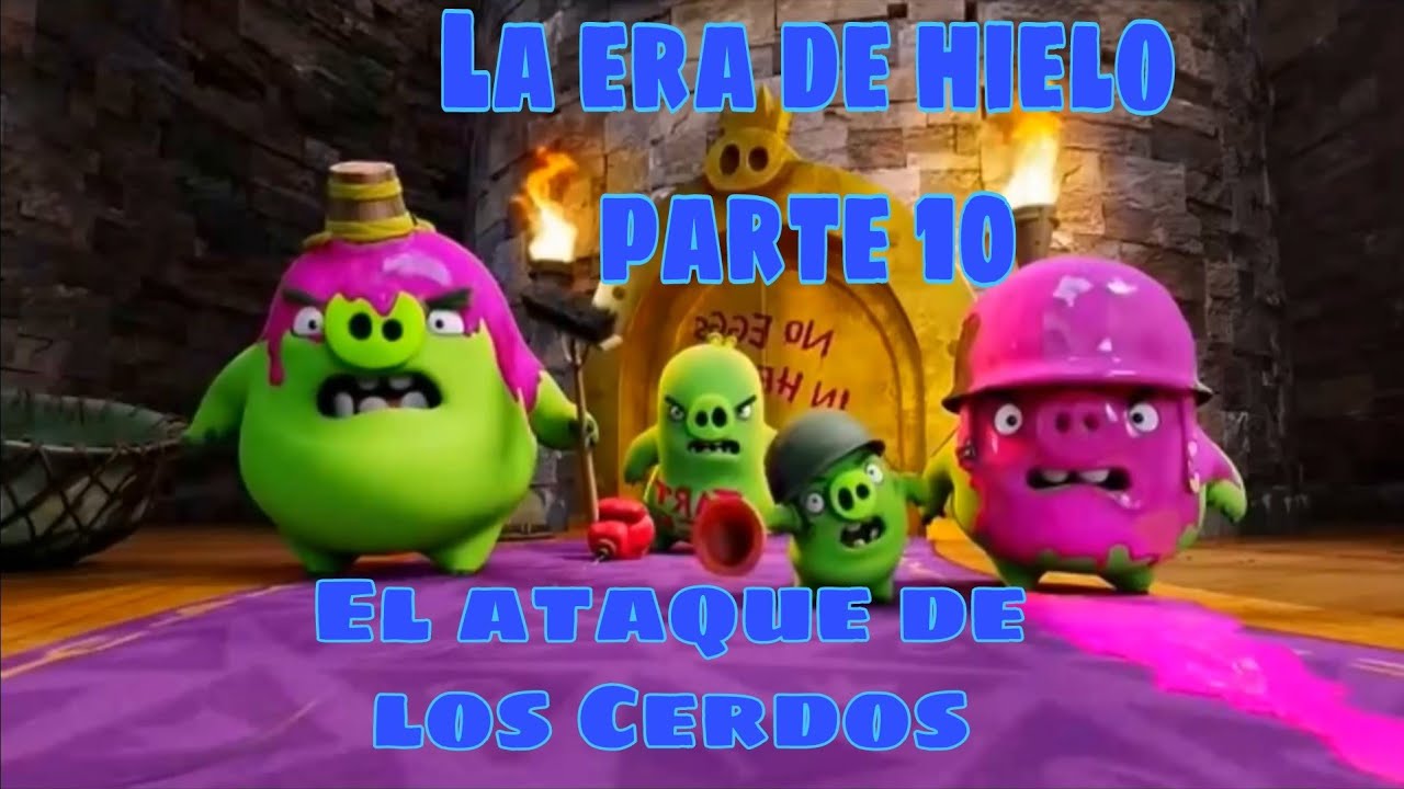 La Era de Hielo Parte 10 El ataque de los Cerdos