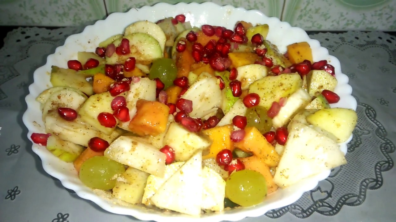 घर पर आसानी से बनाये स्वादिष्ट फ्रूट चाट/Fruit Chat Recipe by Punjabi Cooking