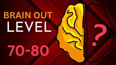 || BRAIN OUT 70-80 LEVEL SOLUTION ||#brainout