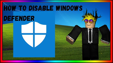 How to disable Windows Defender - Not Roblox Exploiting