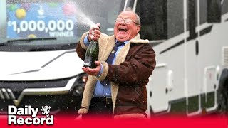 Retired taxi driver scoops £1million lottery win