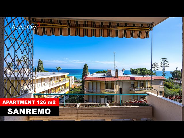 🍎 Four-room apartment in Sanremo by the sea class=