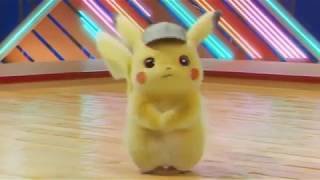 Detective Pikachu dancing