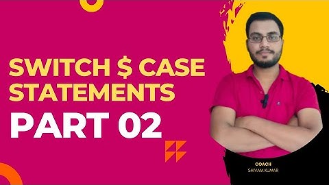 How to use switch case in java | switch case | java switch | java programming java switch statement