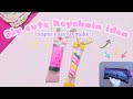 Diy cute keychain idea  cute paper craft  paper crafts  fascinate art