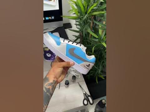 Cactus Jack Travis Scott PS5 Custom ~ fv sneakers life ~ - YouTube