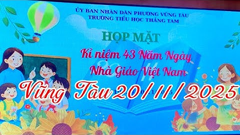 Liên Hoan Ngày Nhà Giáo Việt Nam 20/11/2025 @hothuofficial7340 