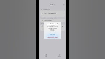 How to combine videos on your iPhone #mergevideo #combinevideo