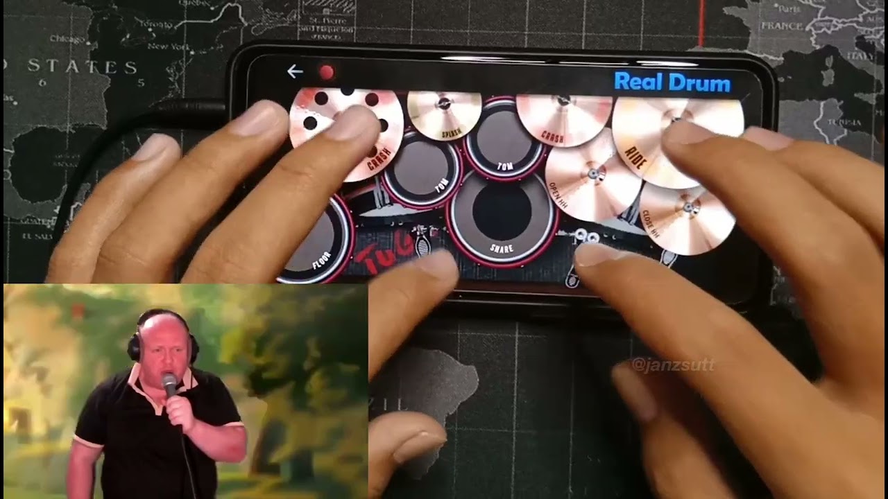 SASAGEYO FRENCH MAN ATTACK ON TITAN REAL DRUM