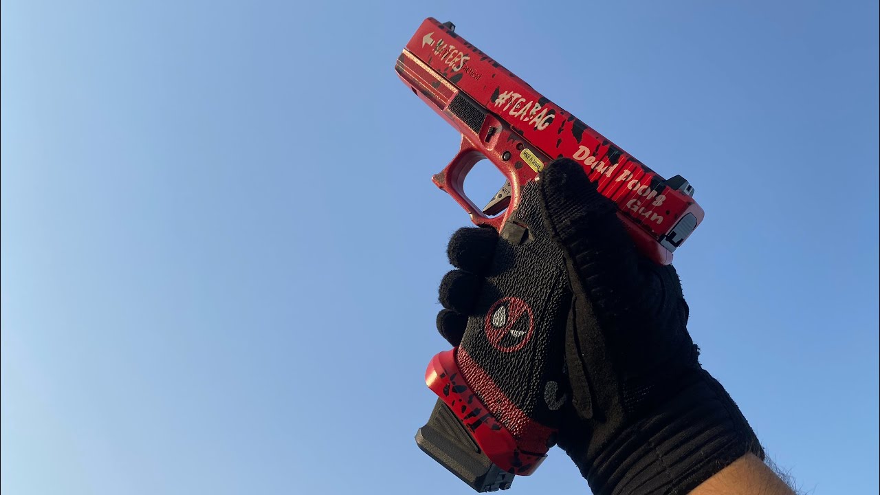 Glock 17 WE ASCEND (dead pool custom)