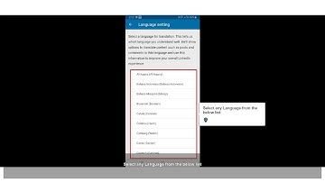 How to change content language on LinkedIn App