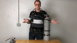 SIDEMOUNT - Single Tank Setup - Sidemount mit einer Flasche