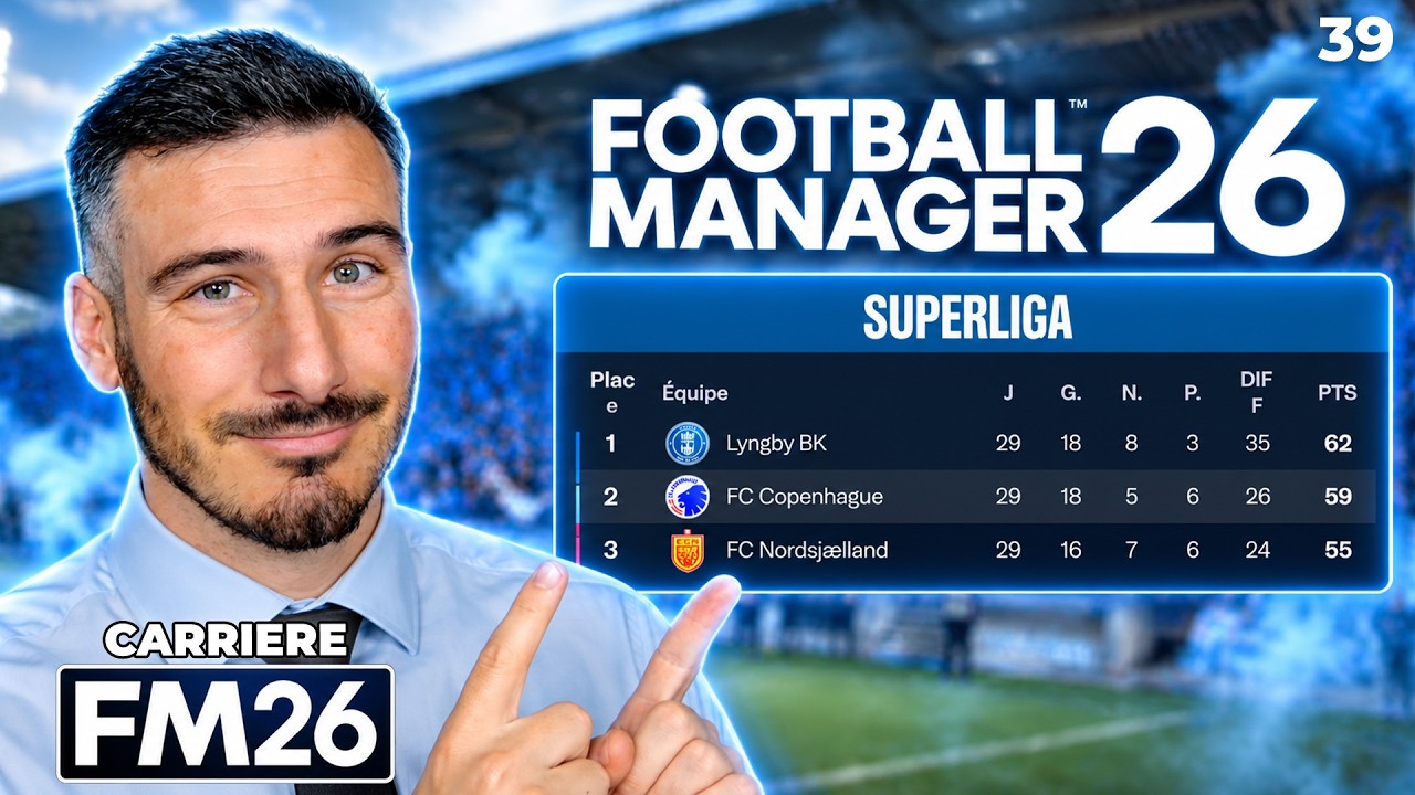FIN DE SAISON : DU JAMAIS VU SUR MES PARTIES FOOTBALL MANAGER ! - Carrière FM26 / Épisode 39