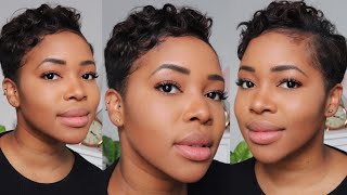 HOW TO STYLE SHORT HAIR | 4C RELAXED HAIR  | STWFBLOG