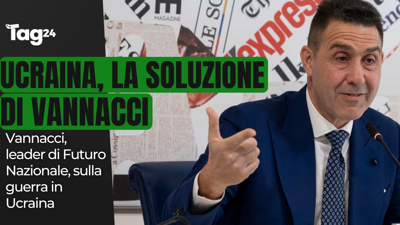 Guerra in Ucraina, la soluzione di Vannacci
