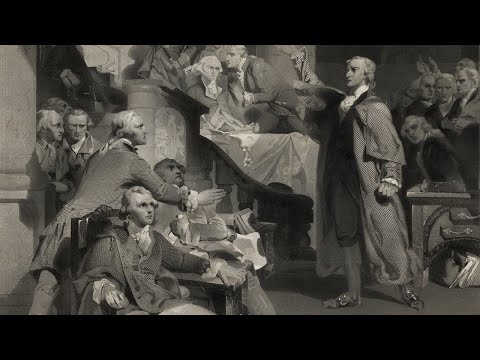 Vidéo: Lors du congrès de la loi sur les timbres de 1765 ?