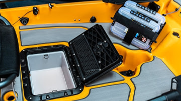 Hobie Rectangular Hatch Bucket | Spacious Drop-In Tackle Storage for Hobie Rectangular Hatches