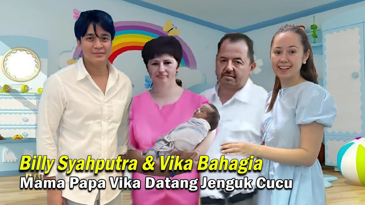 Billy Syahputra Bahagia Mama Papa Vika Belarus Datang Ke Indonesia Bawa Kejutan & Cinta Vika Lahiran