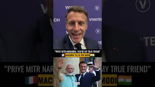 PM Modi and Macron giving us new friendship goals 😄