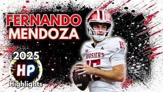 Fernando Mendoza | 2025 Season Highlights | Indiana Hoosiers