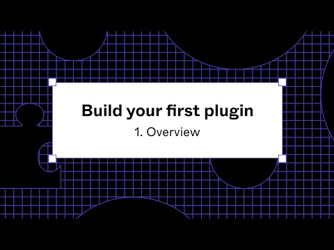 Build your first plugin: 1. Overview