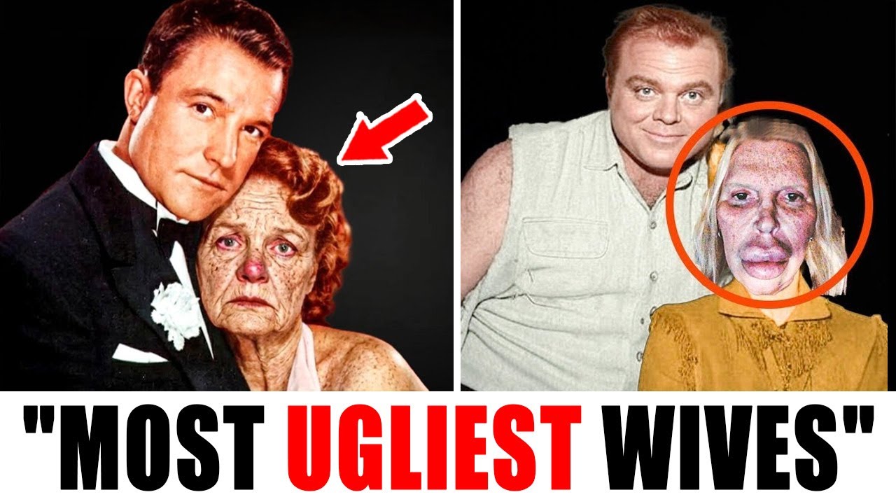 10 GOLDEN AGE STARS Who MARRIED The UGLIEST WIVES