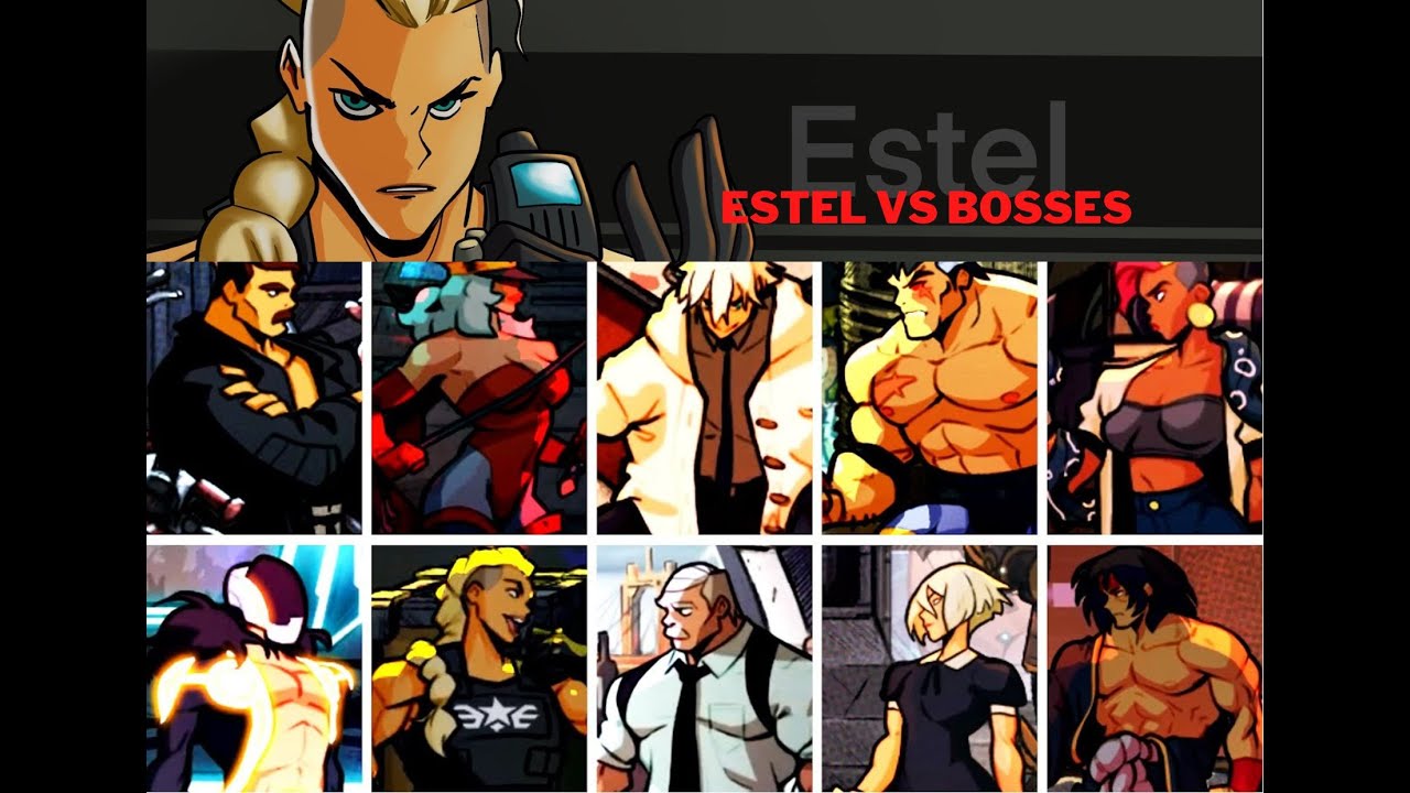 Street Of Rage 4 Story Mode All Boss Fights Played As Estel street-of-rage-4-story-mode-all-boss-fights-played-as-estel