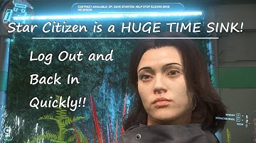 Save Time By Logging Out In Your BED in Star Citizen!!