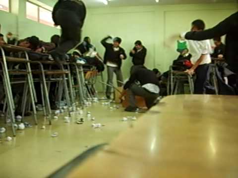 guerra de papeles colegio adventista quilpue