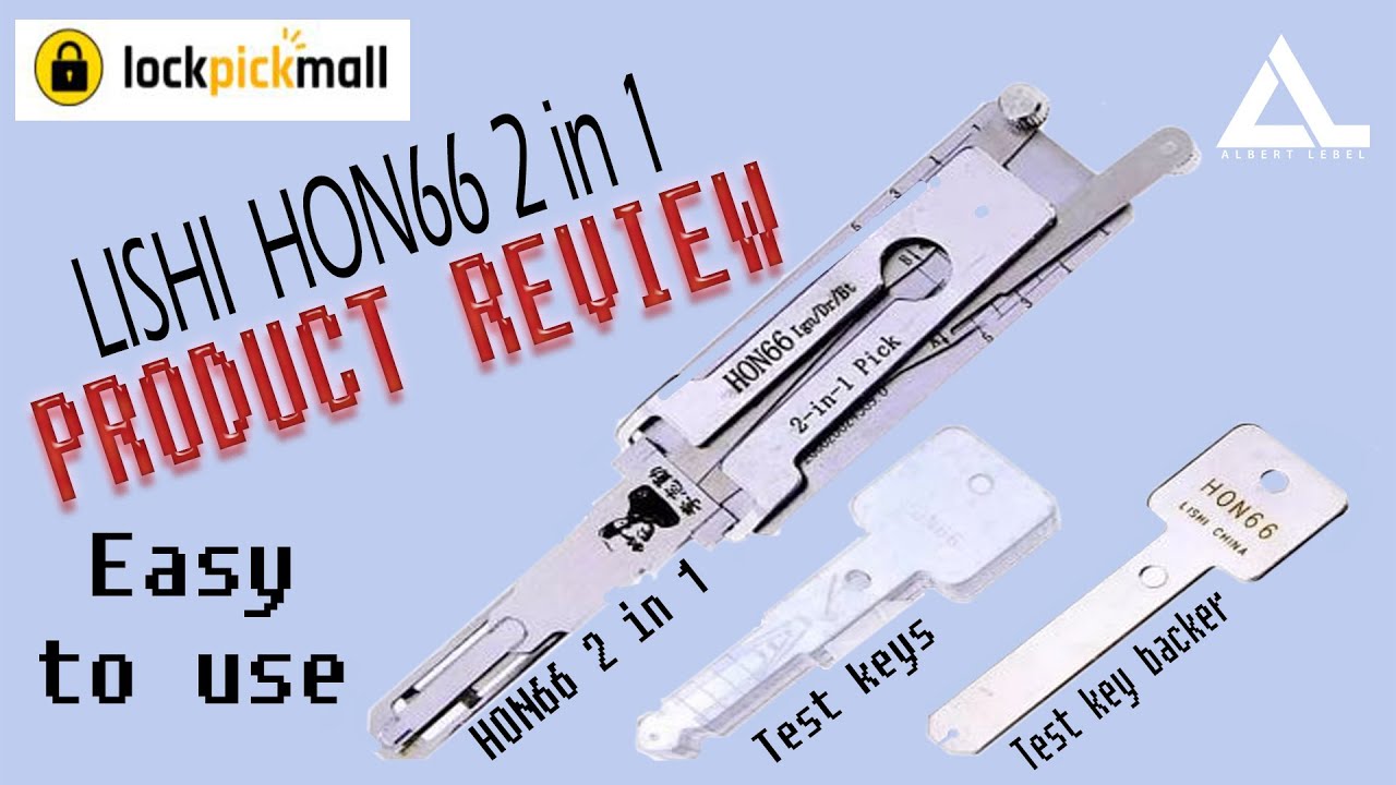 Lishi 2-in-1 Lock Pick Tool – ITS Tactical