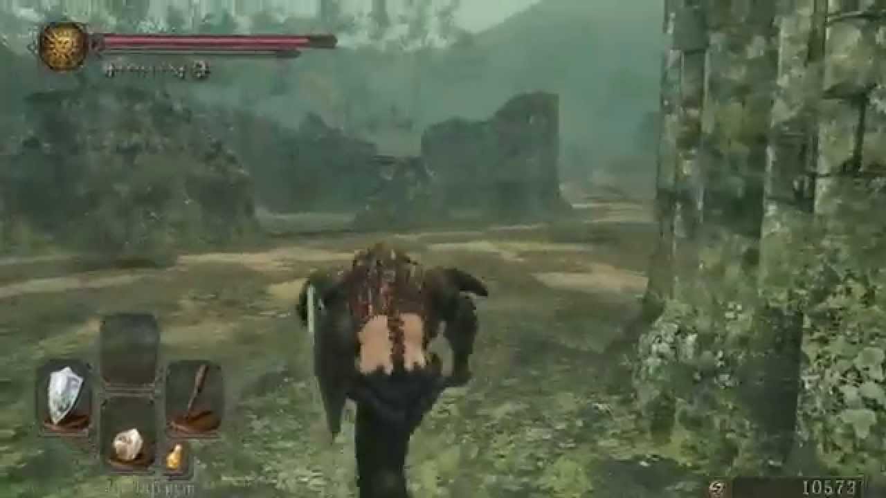 Dark Souls 2 SOTFS - Shaded Woods and Boss Najka