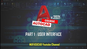 [PART 1] AutoCAD 2021 User Interface Essential Training For Beginner