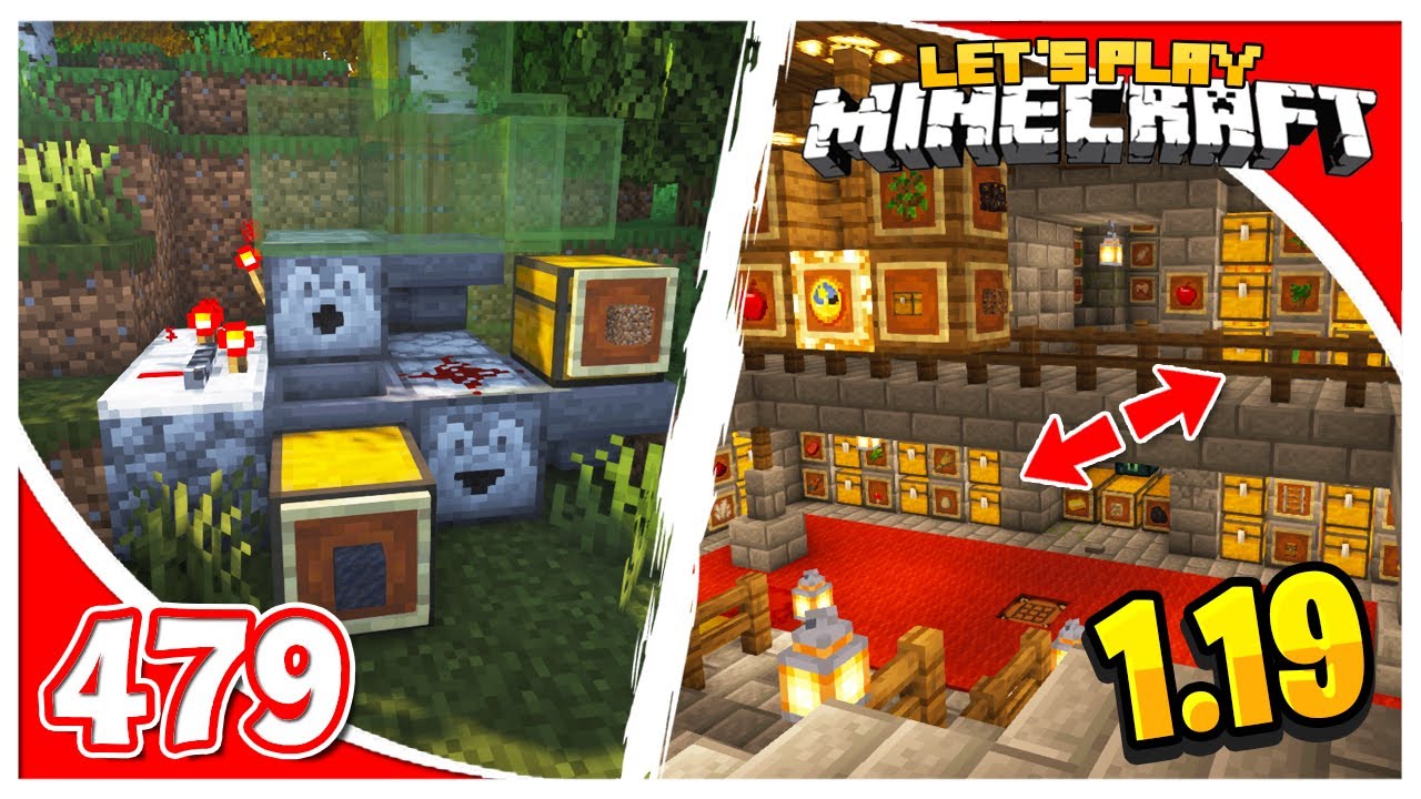 Let's Play Minecraft ITA - Ep.479 - Riorganizzo il magazzino e prima farm 1.19