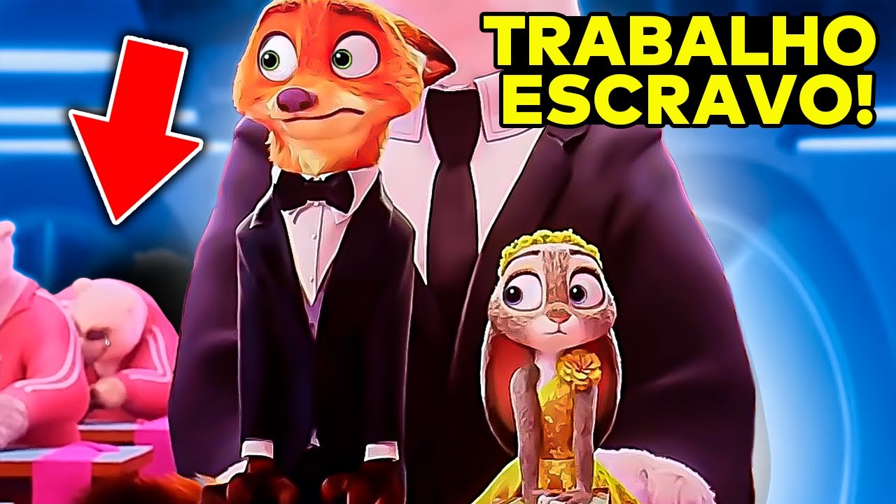 12 TEORIAS PERTURBADORAS Que Você Não Conhecia de ZOOTOPIA! (1 & 2)
