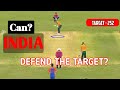 Can India Defend 250 Runs Against SA 😱 | Ind vs SA T20i Match #rc24 #cricketgame #realcricket24 