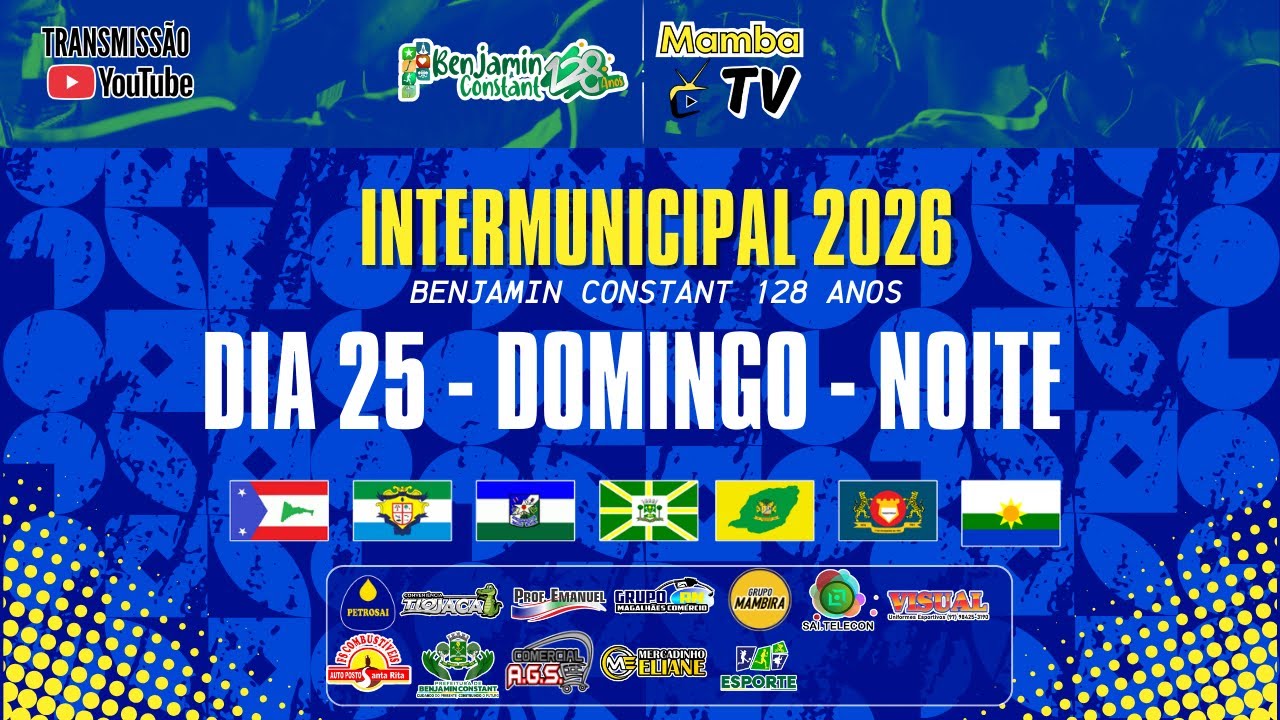 I INTERMUNICIPAL 2026 - BENJAMIN CONSTANT 128 ANOS