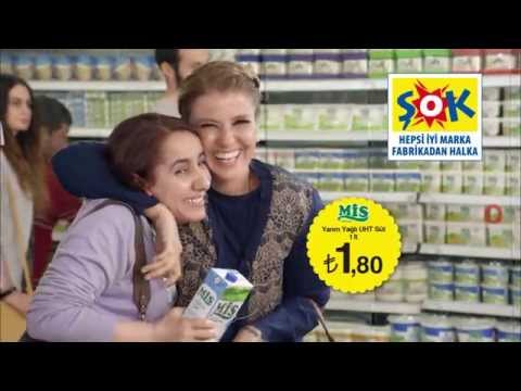 Şok Marketler - Gülben Ergen Mis Süt Reklamı